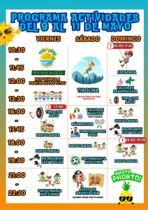 actividades 9-11 mayo